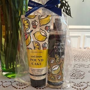 Bath & Body Works Iced Lemon Pound Cake